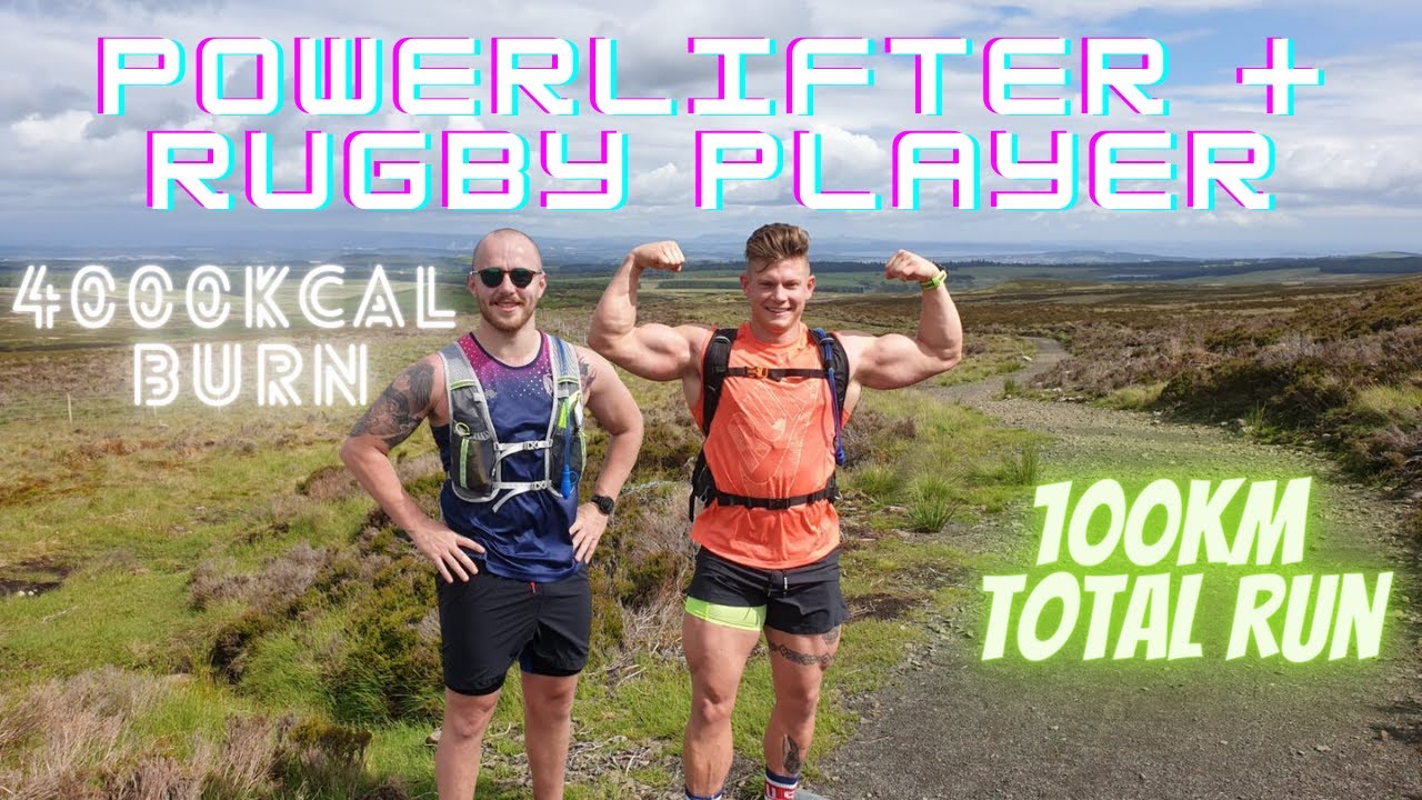 Powerlifter + Rugby Player Run 100km YouTube