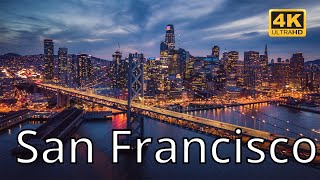 San Francisco, USA 🇺🇸 | 4K Drone Footage
