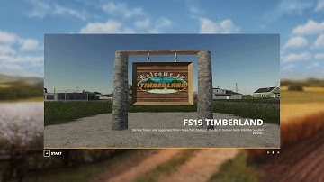 FS19 Timberland Logging Map Fly Thru