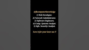 Demanding Jobs in IT-Sector in #2023 #itjobs #job #viral #shorts #trending #trendingshorts #jobs