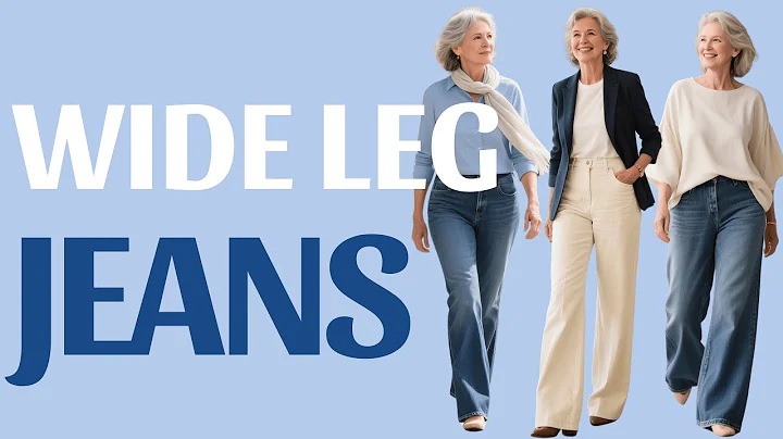 How To Style WIDE LEG JEANS: Women Over 60