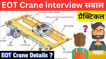 Eot Crane interview Questions in Hindi | Eot Crane Parts Name | EOT क्रैन Operator training हिन्दी