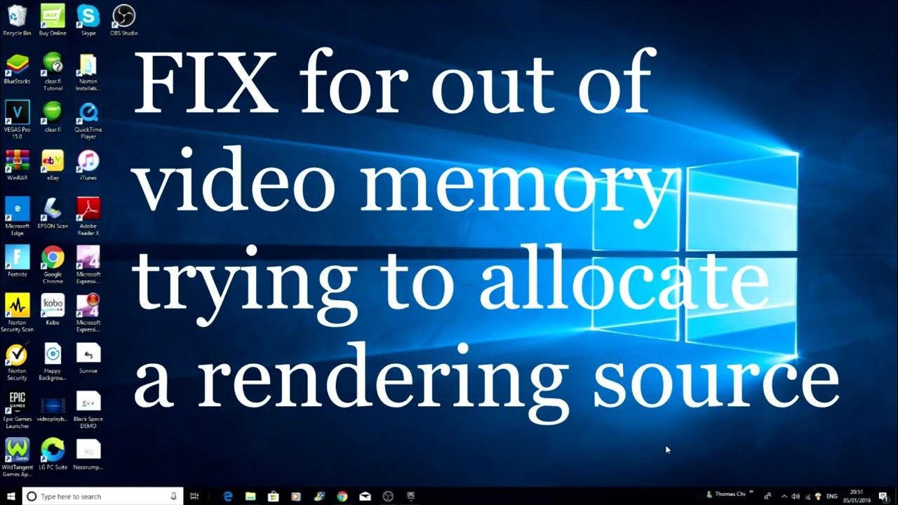 Failed to allocate video memory indiana. Failed to allocate video memory indiana