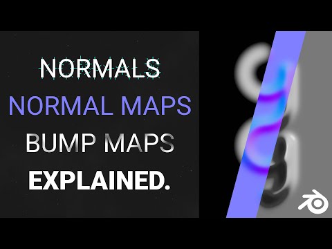 Blender | Normals, Normal Maps, And Bump Maps Explained
