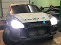 Новые глаза Cayenne turbo S своими руками.