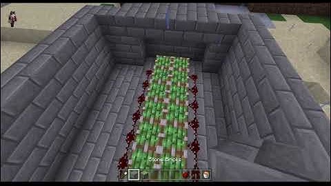 Minecraft Hidden Lava Bridge