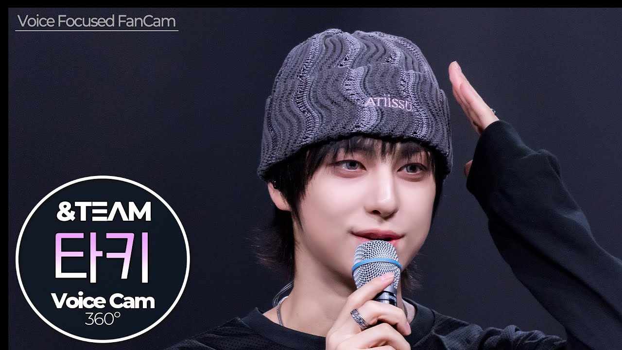 Voice Focused FanCam] TAKI (&TEAM) 🎵Lunatic｜VoiceCam360˚ - YouTube