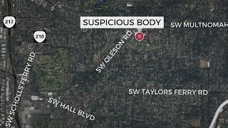 Portland police: Suspicious death investigation underway
