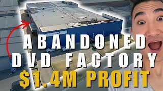 Deal of The Month: Transforming an Abandoned DVD Factory into a Profitable Warehouse Opportunity!