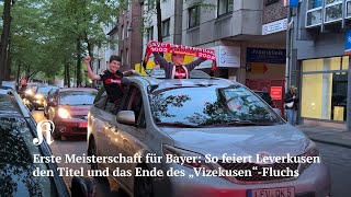 Erste Meisterschaft für Bayer: So feiert Leverkusen den Titel und das Ende des „Vizekusen“-Fluchs