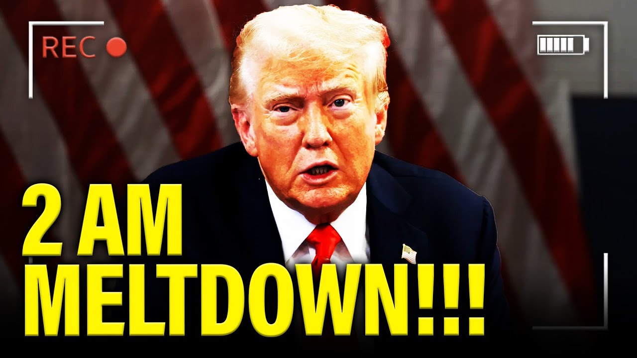 Trump Wakes in A PANIC at 2AM and has FURIOUS MELTDOWN