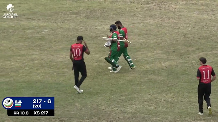Match 1 - GIB vs BUL | Highlights | ECN Bulgaria T20I, 2025 | 10 Jul 2025 | ECN25.065