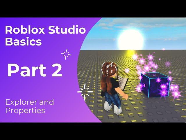 HOW TO OPEN EXPLORER AND PROPERTIES in Roblox Studio! 