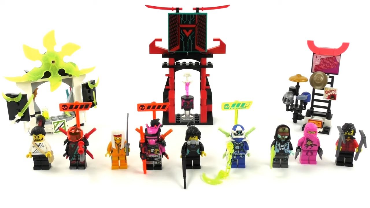 LEGO Ninjago 2020 Set 71708 - Marktplatz / Review deutsch - YouTube