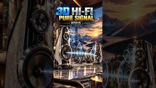 3D HI-FI Pure Signal 🔊 Hear the Reference Imaging | RF015 #Shorts
