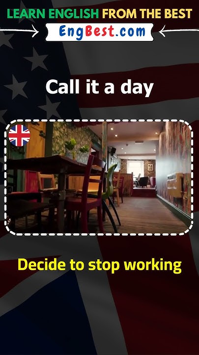 The Idiom Call It A Day learn english YouTube the-idiom-call-it-a-day-learn-english-youtube