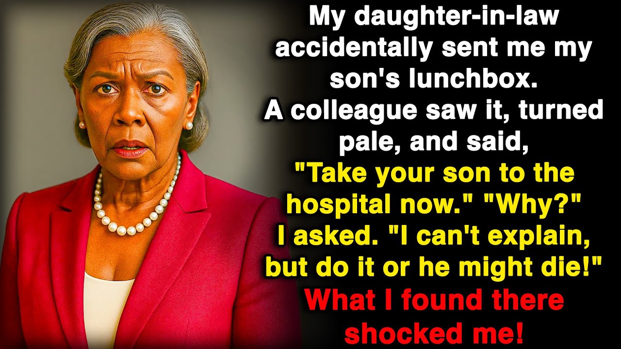 My daughter-in-law accidentally sent me my son’s lunchbox… What I found totally shocked me!