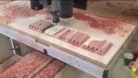 Dietz CNC wood router machining dovetails