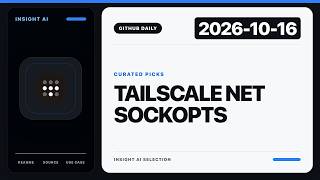 Tailscale: Easiest, Sqlfluff: Modular SQL linter | GitHub Curated Picks | 2026-10-16 Update