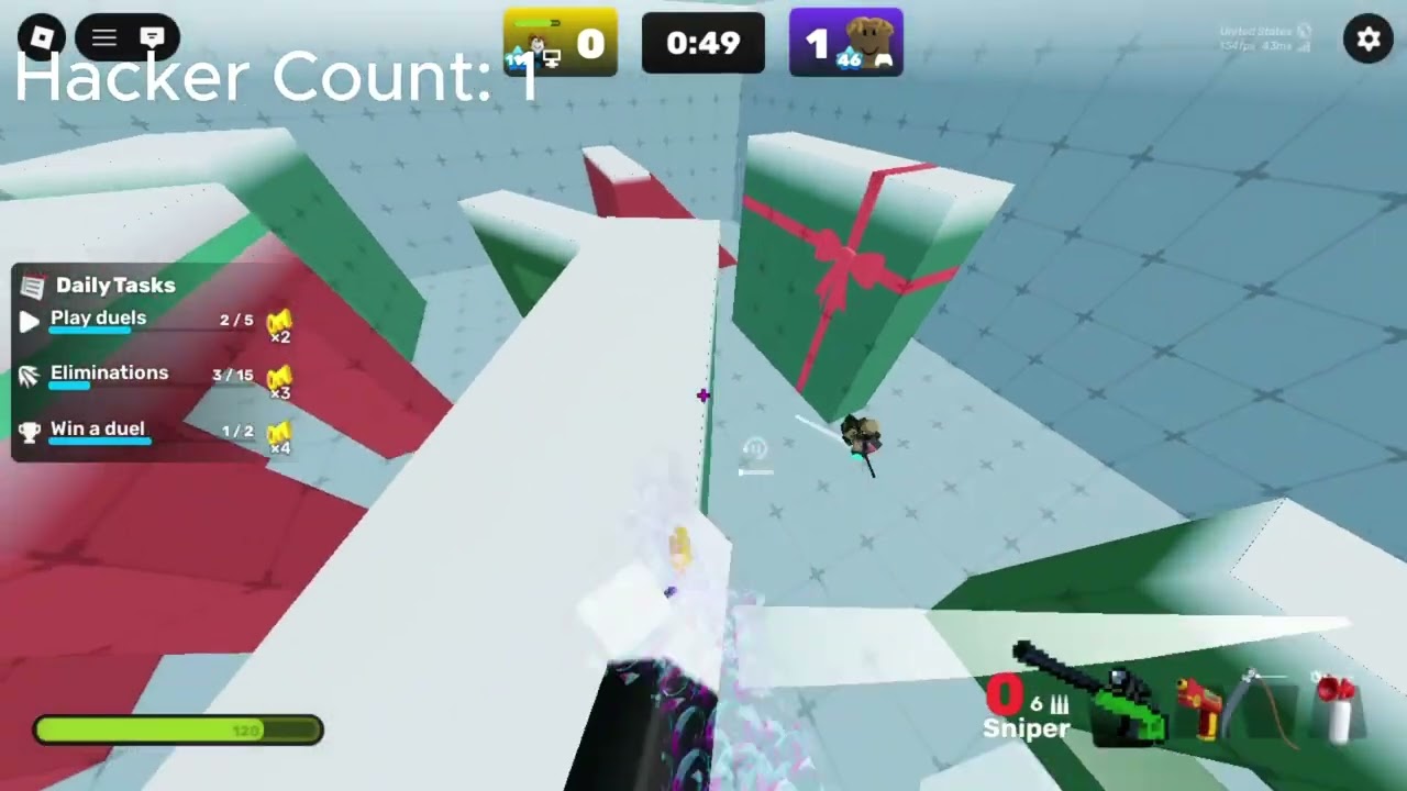 Day 2 of grinding for GOLD wrap on SNIPER (Roblox Rivals)