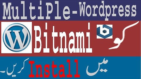 How to install Multiple WordPress site in Bitnami  locally/Localhost In Your Desktop