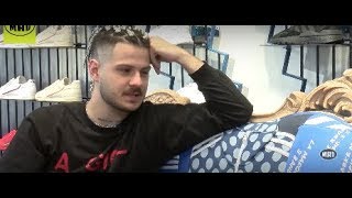 O Saske στο Loca Report από το adidas Original Store Athens (19/4/19)