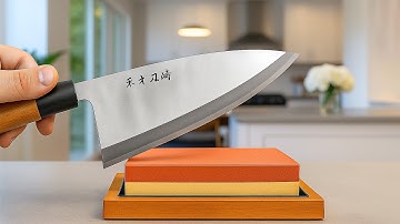 99% Don’t Know This Secret 😱 Make Dull Knives Razor Sharp in Minutes