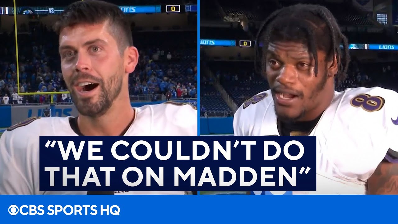 ⁣Justin Tucker and Lamar React to the Longest Field Goal in NFL History | CBS Sports HQ