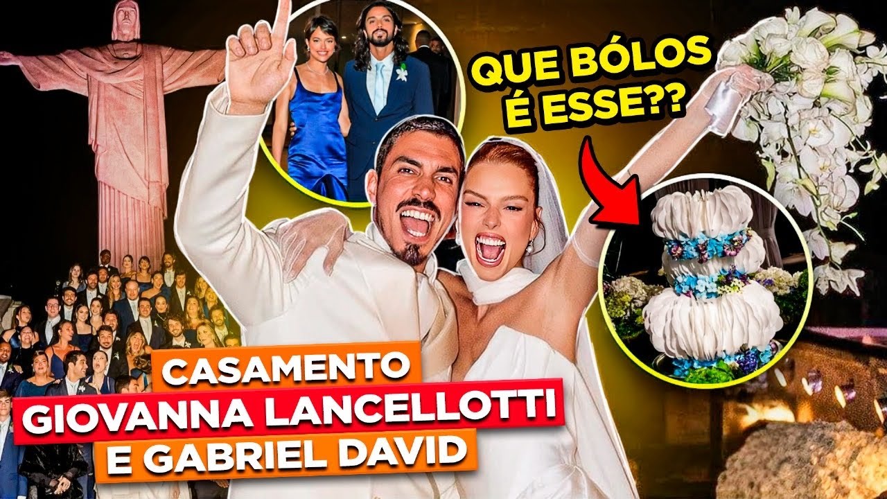 CASAMENTO DA GIOVANA LANCELLOTTI NO CRISTO REDENTOR | Diva Depressão