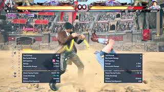TEKKEN 8 Season 2 | Lee Chaolan ub+3 specific combo