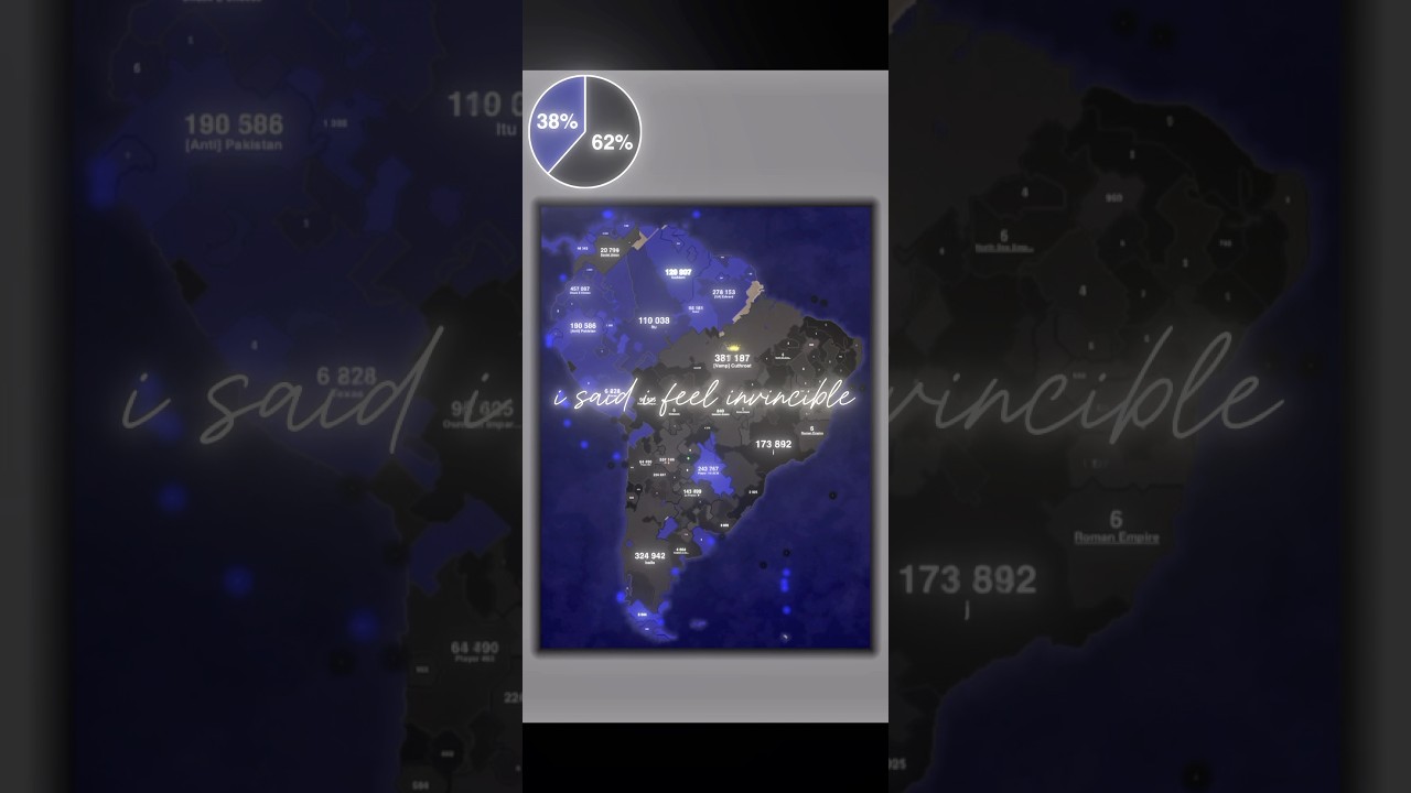 SOUTH AMERICA MAP / TERRITORIAL.IO 10X TIMELAPSE / VAMP CLAN