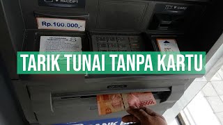 Cara Tarik Tunai di ATM BRI Tanpa Kartu Via BRImo