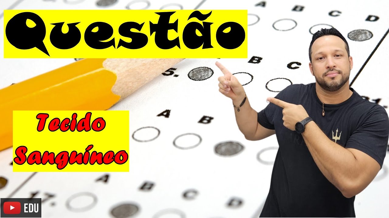 Questão sobre Tecido Sanguíneo - Componentes do Sangue - Histologia Animal