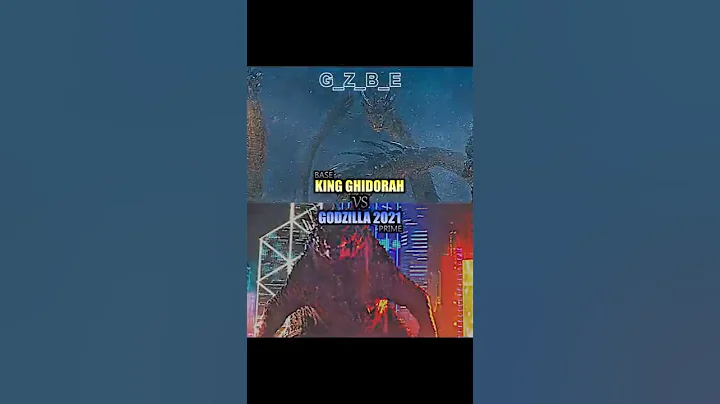 King Ghidorah vs Godzilla2021 #shorts #monsterverse #battle #edit #godzilla #ghidorah #1v1