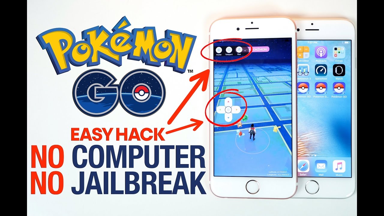 Pokemon GO HACK 1.19.1 iOS 10 / 9.3.5 NO Jailbreak & NO ... - 