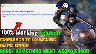 Famous Fix Crimson Desert Sorry Something Went Wrong | Crashing & Not Launching on PC Profile