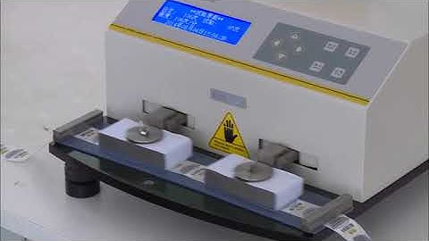RT-01 Digital Ink Rub Tester  -- ASTM D5264