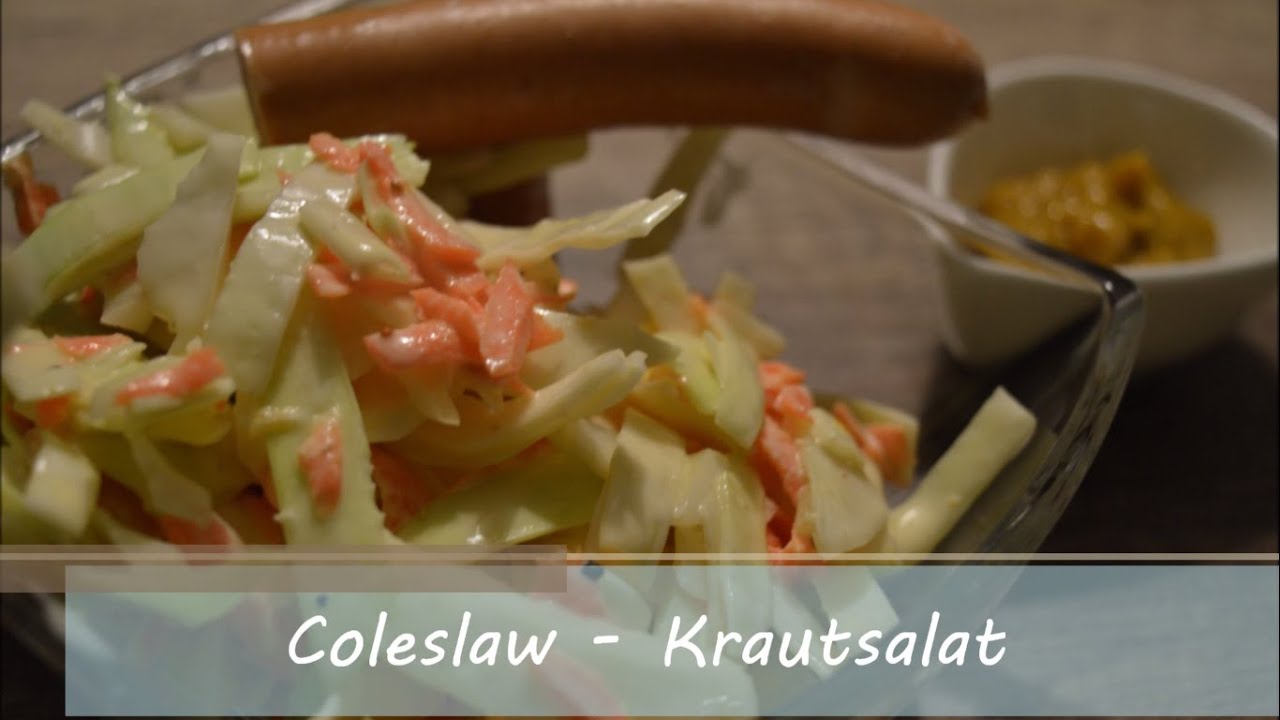 Coleslaw - Krautsalat - YouTube