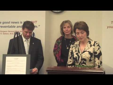 Congresswoman McMorris Rodgers gives opening remarks on Deep Vein Thrombosis