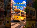Wheels on the Bus 🚌 Fun Kids Song | Nursery Rhymes &amp; Baby Songs #shorts