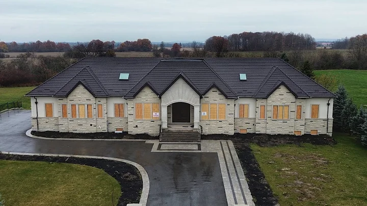 **Built in 2024 ABANDONED in 2025** MILLIONAIRES brand new luxury mansion set for demolition 