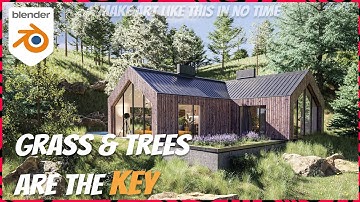 Blender Addon for Trees And Grass | Botaniq 6.6 Tree And Grass Library