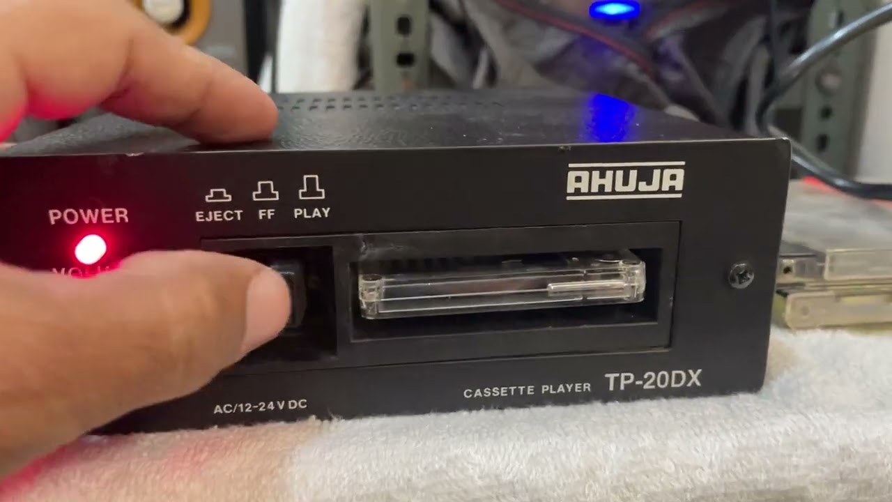 AHUJA TP-20DX Pre Cassette Player New Brand Set if anyone is interested to Buy plz call 9897141951
