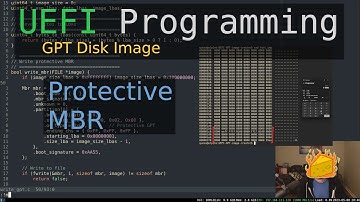 Protective MBR | GPT Disk Image | UEFI Dev (in C)