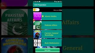 CSS PMS NTS police MCQs css preparation is the best app screenshot 1