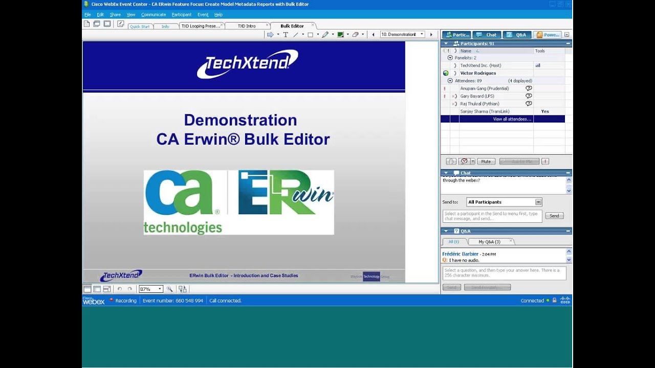 CA ERwin Feature Focus - Create Model Metadata Reports with Bulk Editor