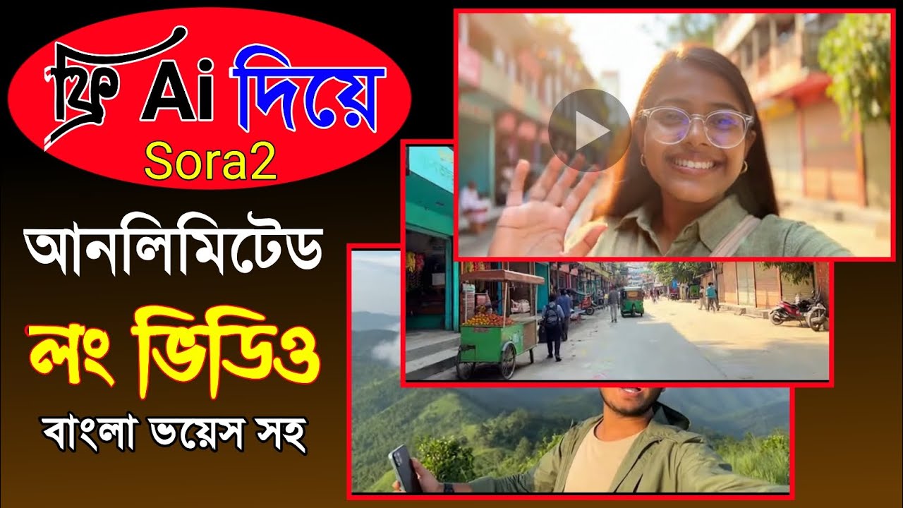 Unlimited Free AI 4K Video Generator 🔥 | Sora 2 AI Video Generator Free (No Watermark)