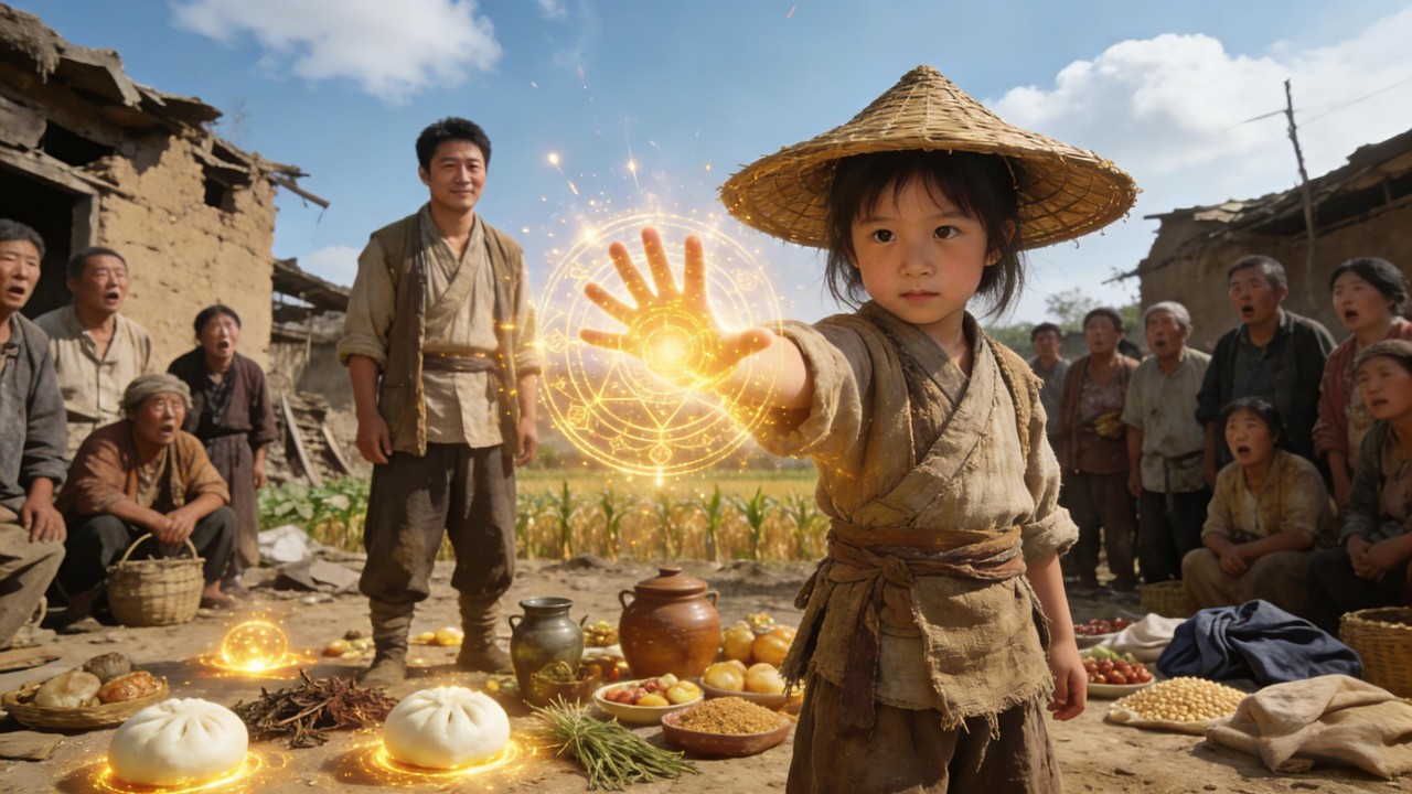 萌娃帶空間荒年種田，逆襲成首富團寵！