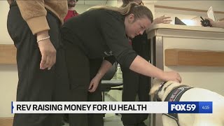 Rev-funded therapy K9 helps IU Health staff cope with trauma