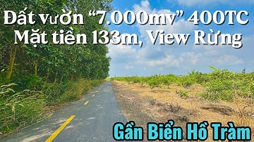 #567 Siêu phẩm đất vườn xã Xuyên Mộc tuyệt đẹp | Pháp lí chuẩn chỉnh, Giá rẻ | gần Biển Hồ Tràm BRVT